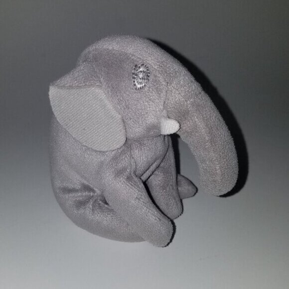 Small Gray Elephant IKEA Plush 5" Realistic Stuffed Animal Toy Lovey - Picture 5 of 8